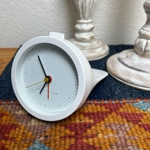 Michael Sodeau Modern White Anything Alarm Clock